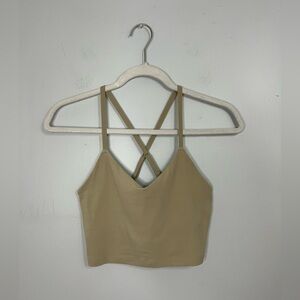 Aerie Nude Strappy Back Tank Small